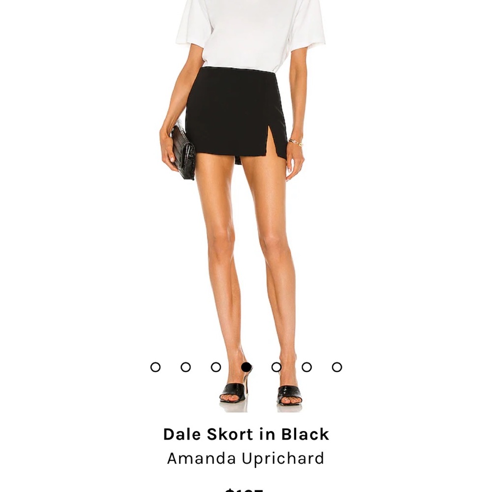 Amanda Uprichard Dale Skort - Black - Small